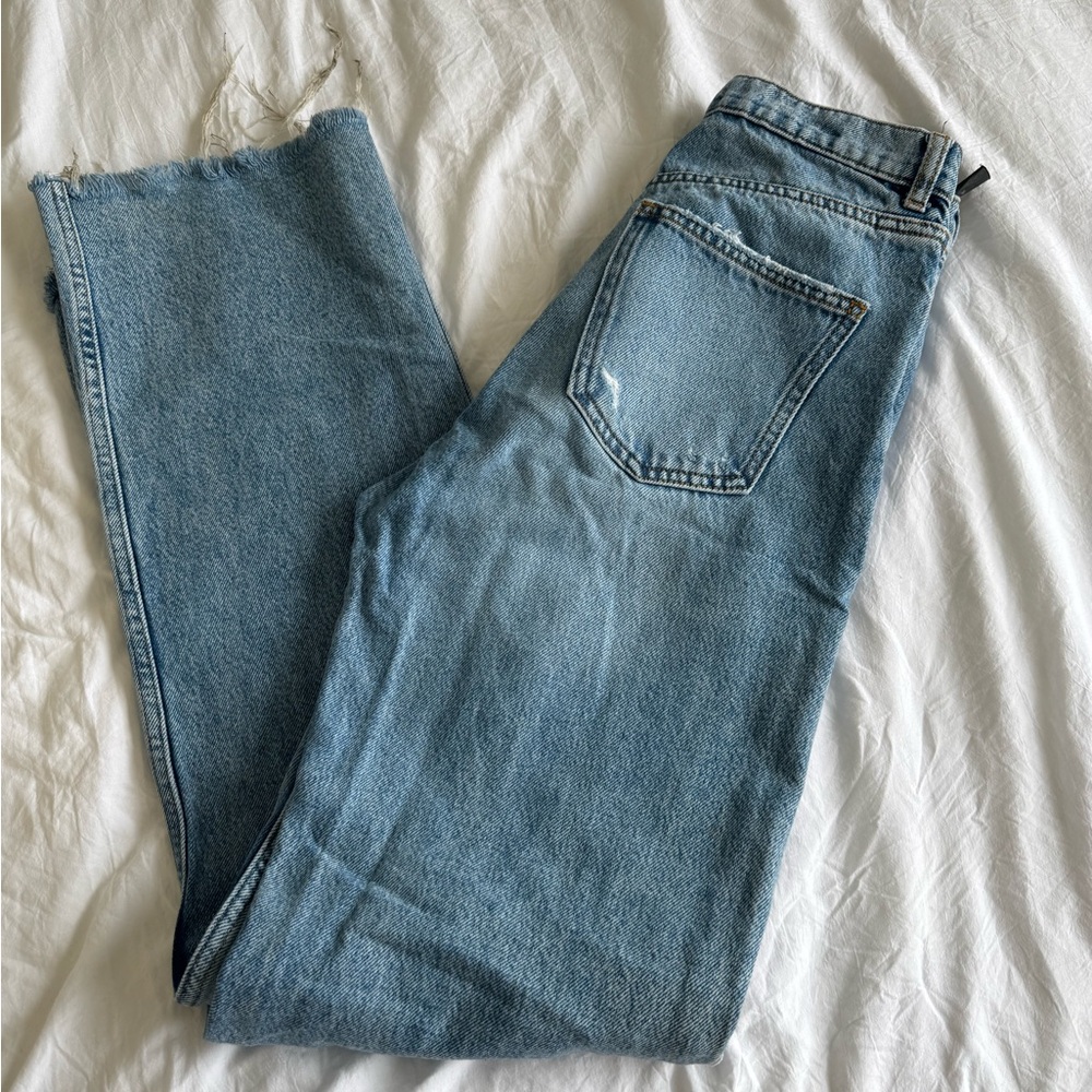 Zara Light Blue Denim Jeans